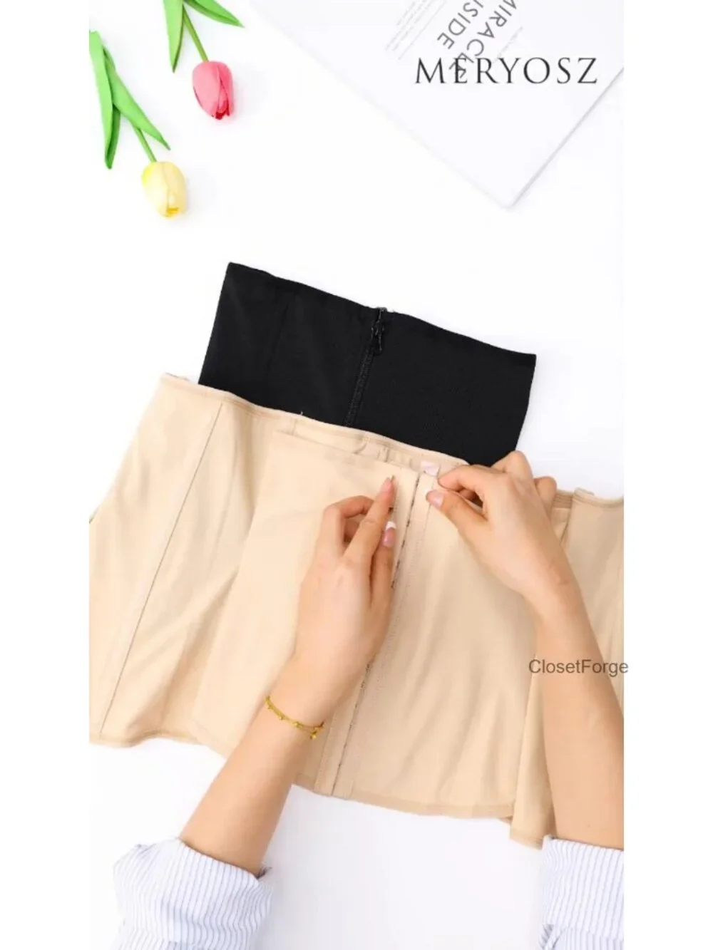Waist Trainer Corset Tummy Control Shapewear Breathable Waist Cincher Women